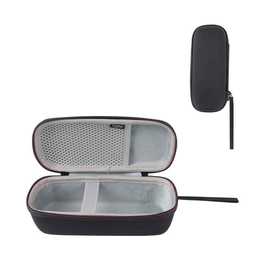 Hard EVA Carrying Case Compatible with Anker Soundcore 2/3 Bluetooth Speaker, Shockproof Storage Bag with Mesh Pocket for Accessories (Black)