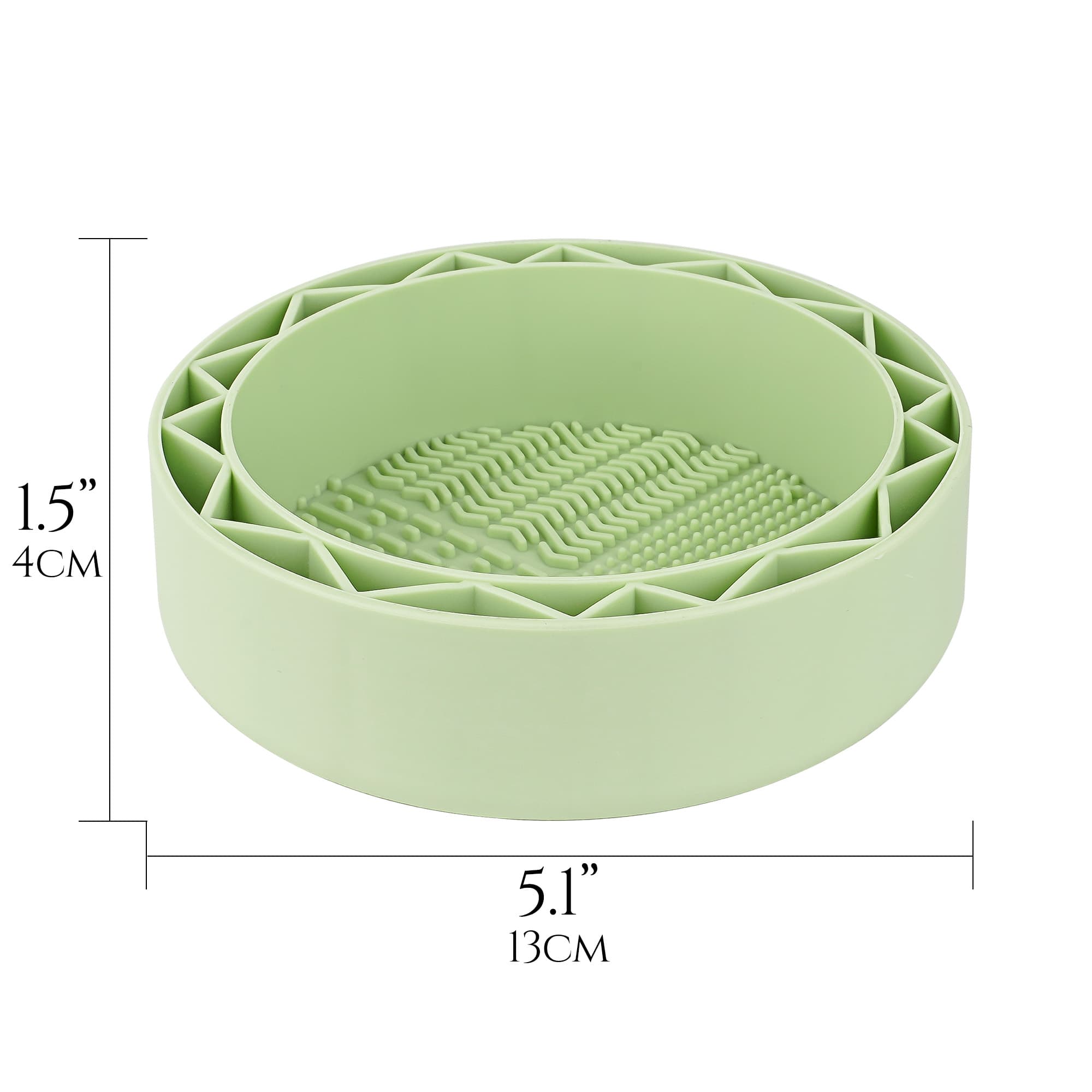 JANKOW Pen Brush Washer, Watercolor Brush Cleaner, Silicone Brush Bowl Clean, Brush Holder Cleaner - 2