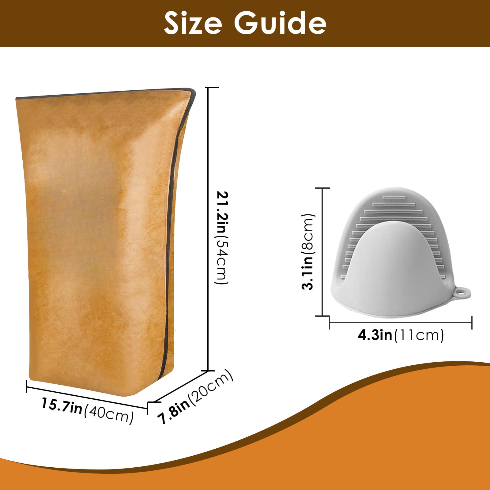 ReignSword BBQ Blanket for Resting Meat, 21 Inch BBQ Blanket Meat Resting Bag with 2 Silicone Oven Gloves, Reusable Insulated Smoker Grilling Resting Blanket with Wide Mouth - 1