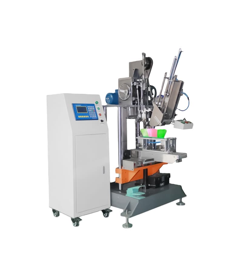 Automatic 2 Axis Single Tufting Broom Brush Making Machine