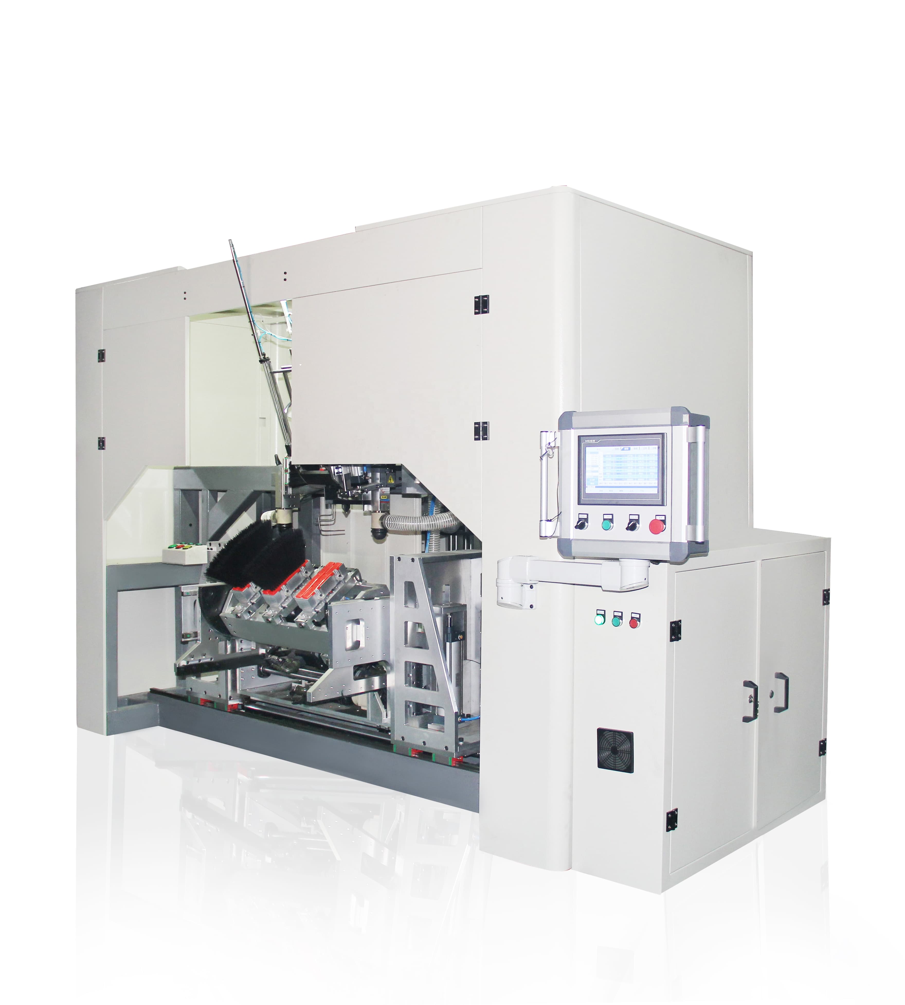Hair Brush Machine/bristle Brush Machine/wooden Brush Making Machine 5 Axis 2 Drilling 1 Tufting Machine - 1