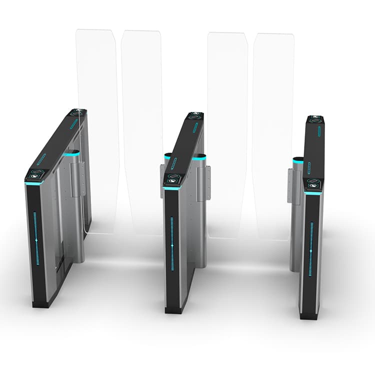 Hot Selling Customizable 600 900mm Automatic Swing Barrier Gate Turnstiles for Wires