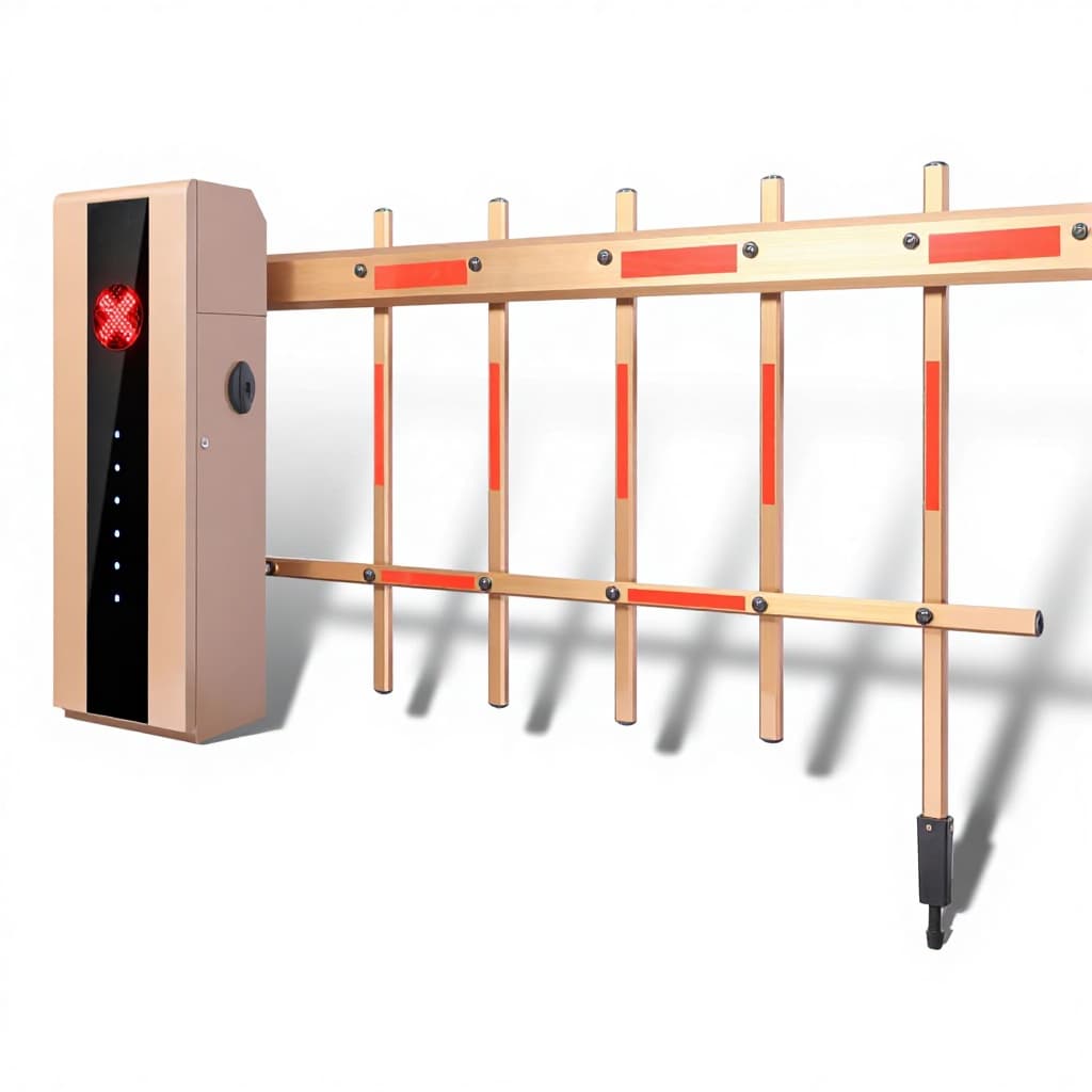 Automatic Parking Gate Folding Arm 50 lb Capacity Parking System Equipment - 1