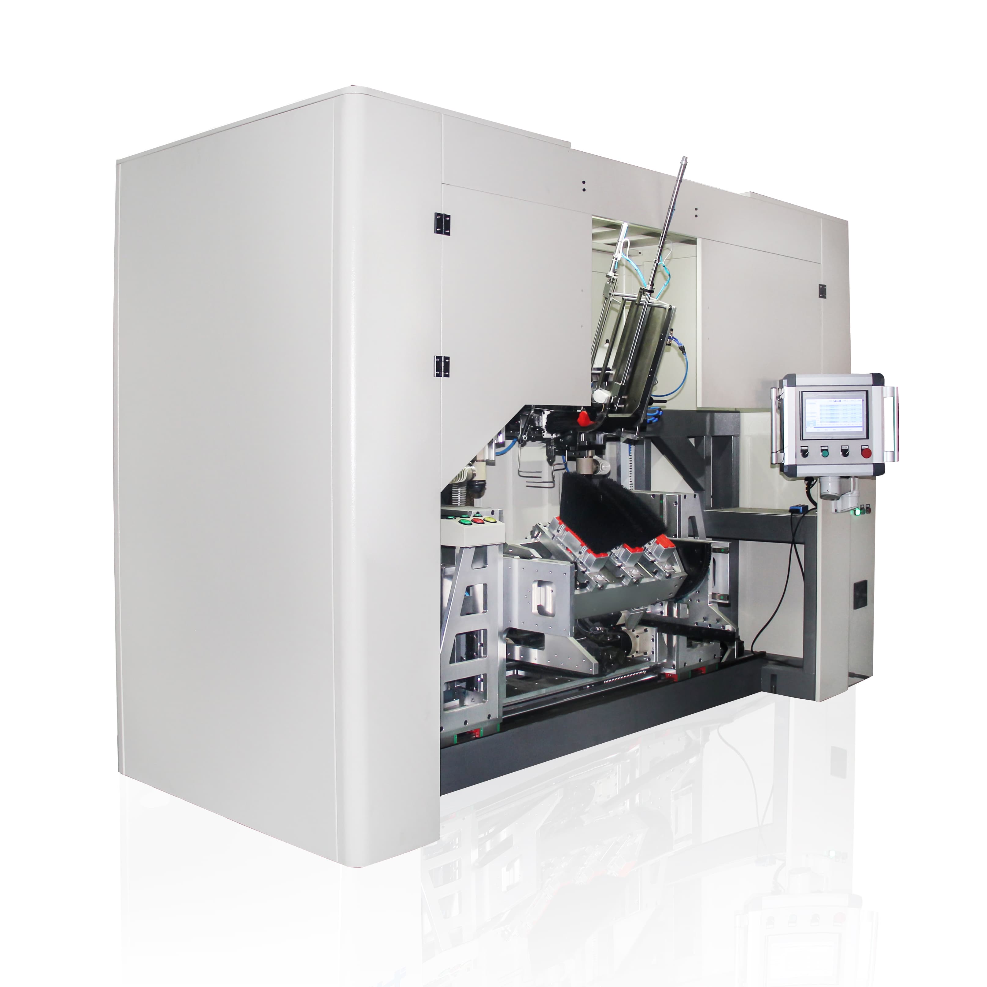 PiiWay 5 Axis Drilling and Tufting High Speed Production Machinery Brushes Make, Broom Making Machine - 1