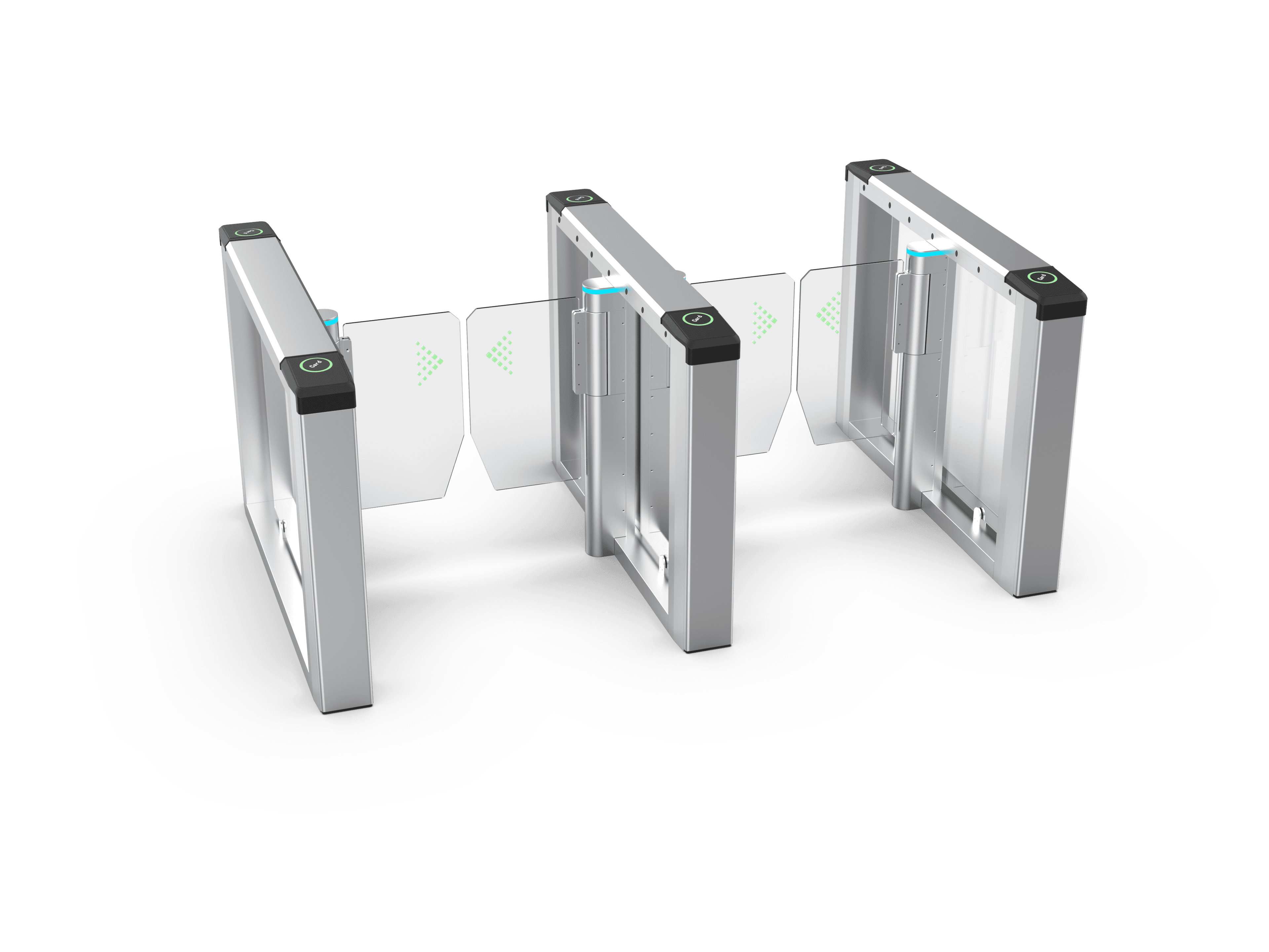 RFID Speed VIP Entrance Exit Speed Gate Turnstile Super Office Building Drehkreuz Tourniquet Pivotant Turnstile Gate - 1