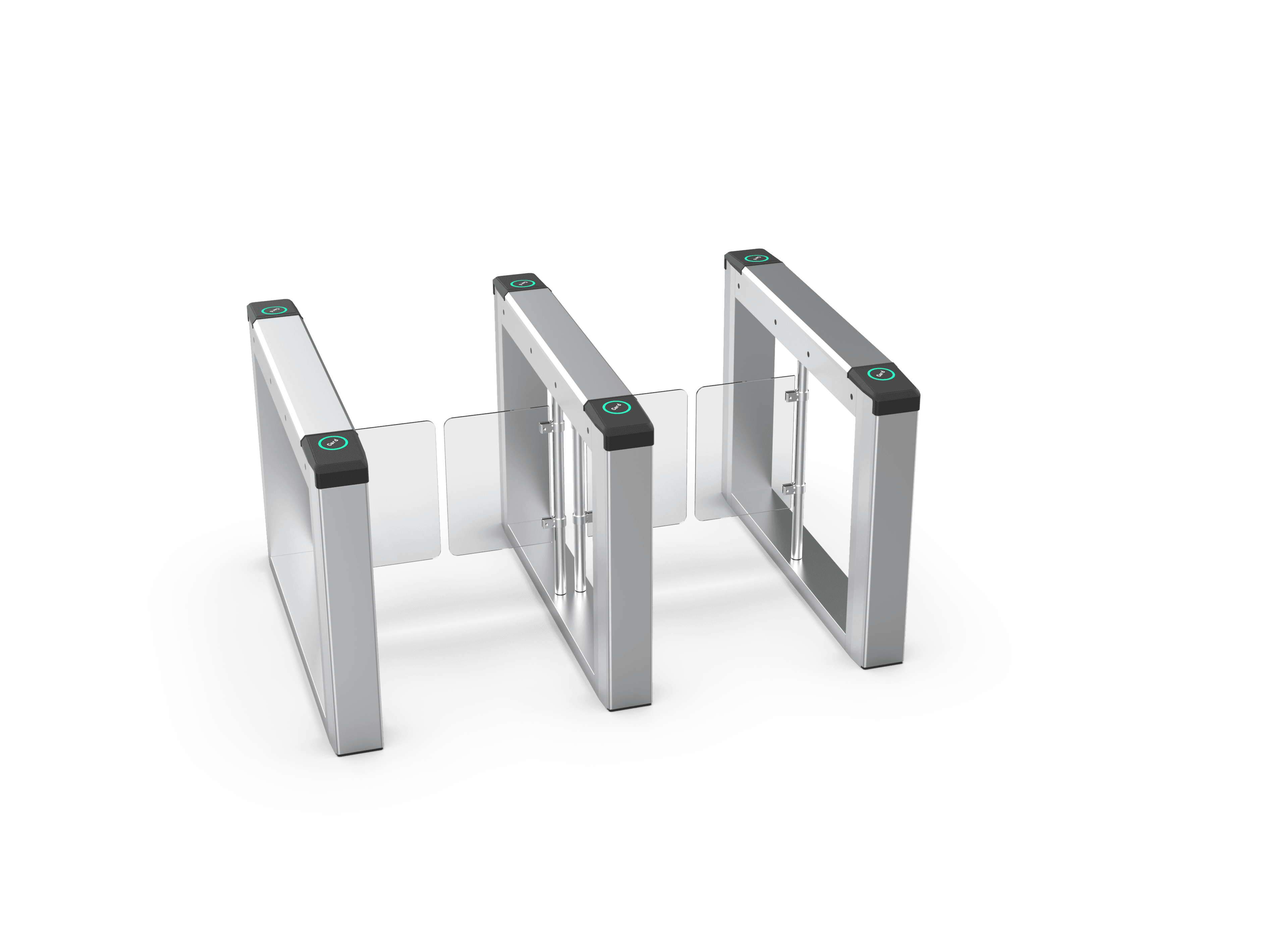 Outdoor Waterproof Smart Barrier Turnstile Access Control System - 1