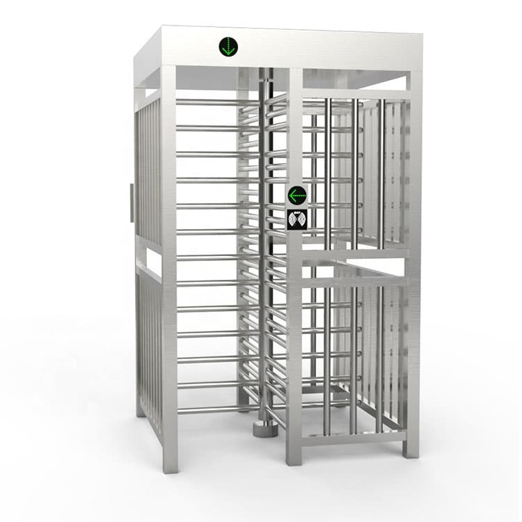 Single Door Security Full Height Turnstile Gate for Jail Double Door Full Height Turnstile Gate - 1