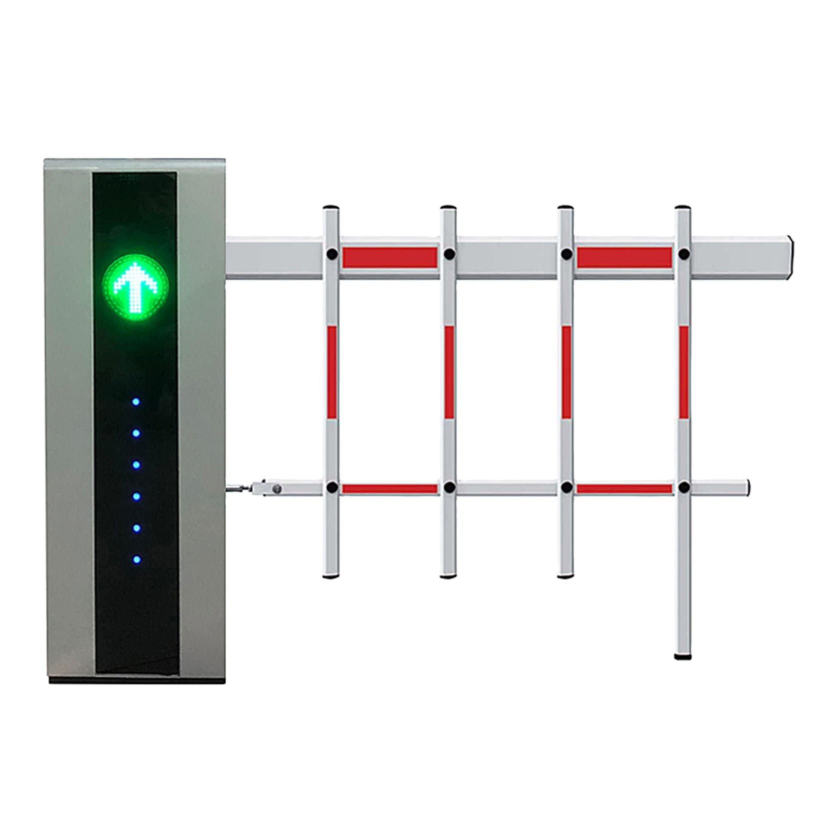 Boom Barrier Fence Anti-collision Telescopic Barrier Brushless Motor TCP/IP Communication 2-Way Operation Anti-Tailgating - 1