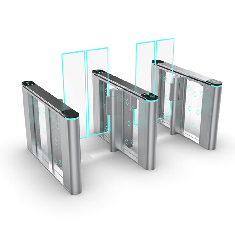 Wholesale Sus 304 Stainless Steel Swing Barrier Speed Gate Turnstile for Building Entrance