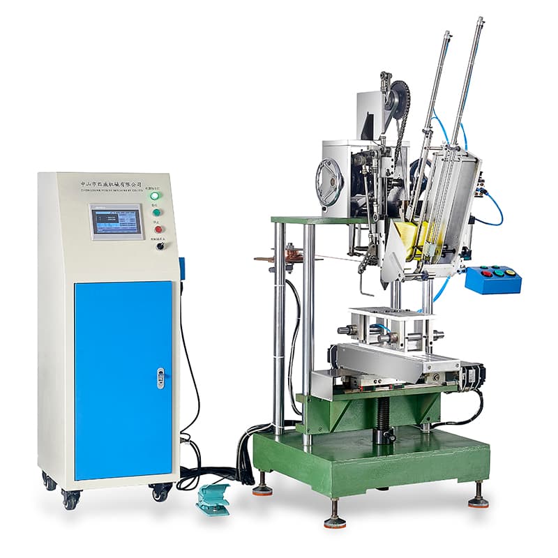 Automated Tufting Machine for Shoe Polish Brushes/ Customizable Brush Machine 4 Axis Brush Making Machine - 1