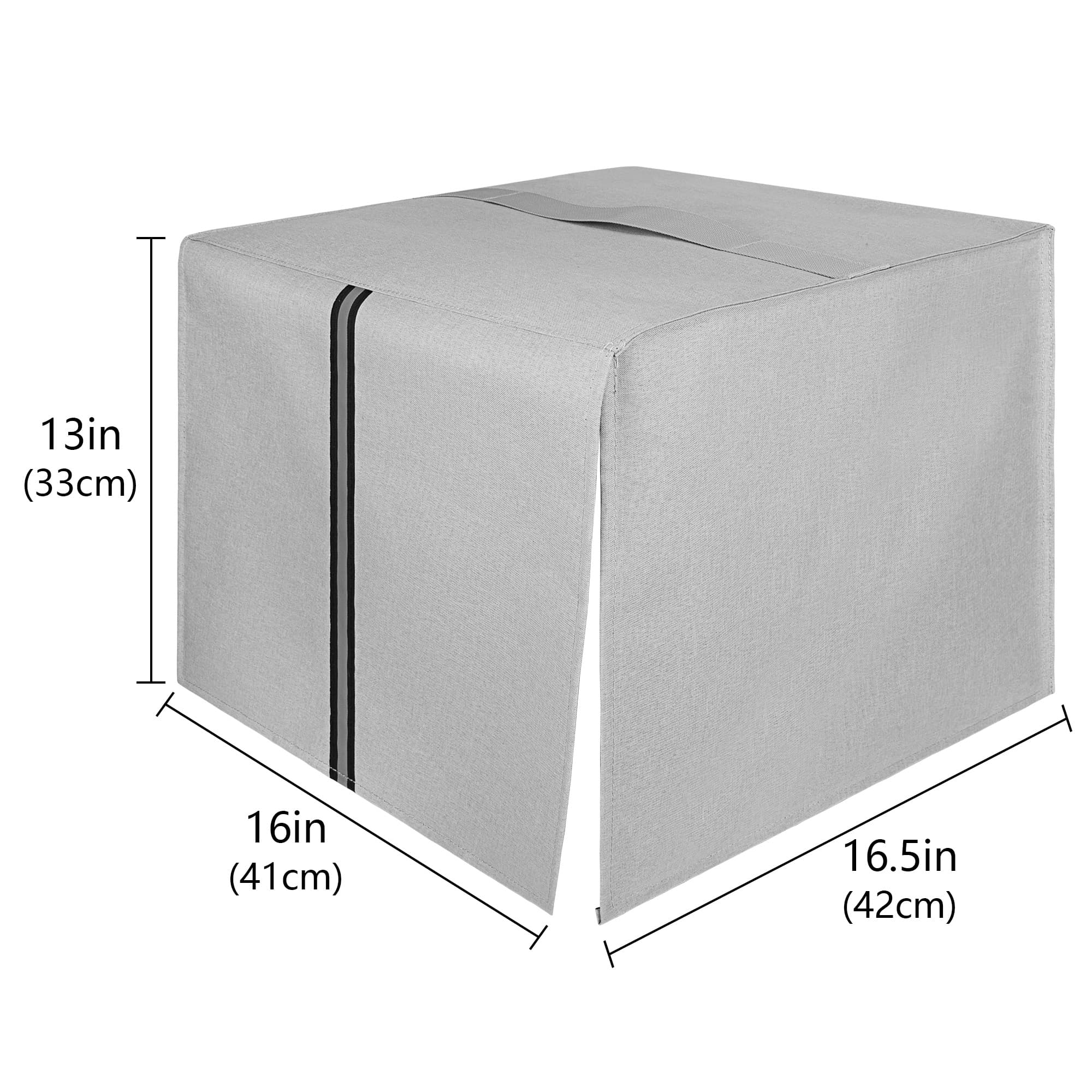 Kingshion Printer Dust Cover Compatible with Brother printers, HP printers, Printer Dust Cover for Brother MFC-L2710DN/L2750DW and HP CP-L2530DW/L2550DN - Light grey - 1