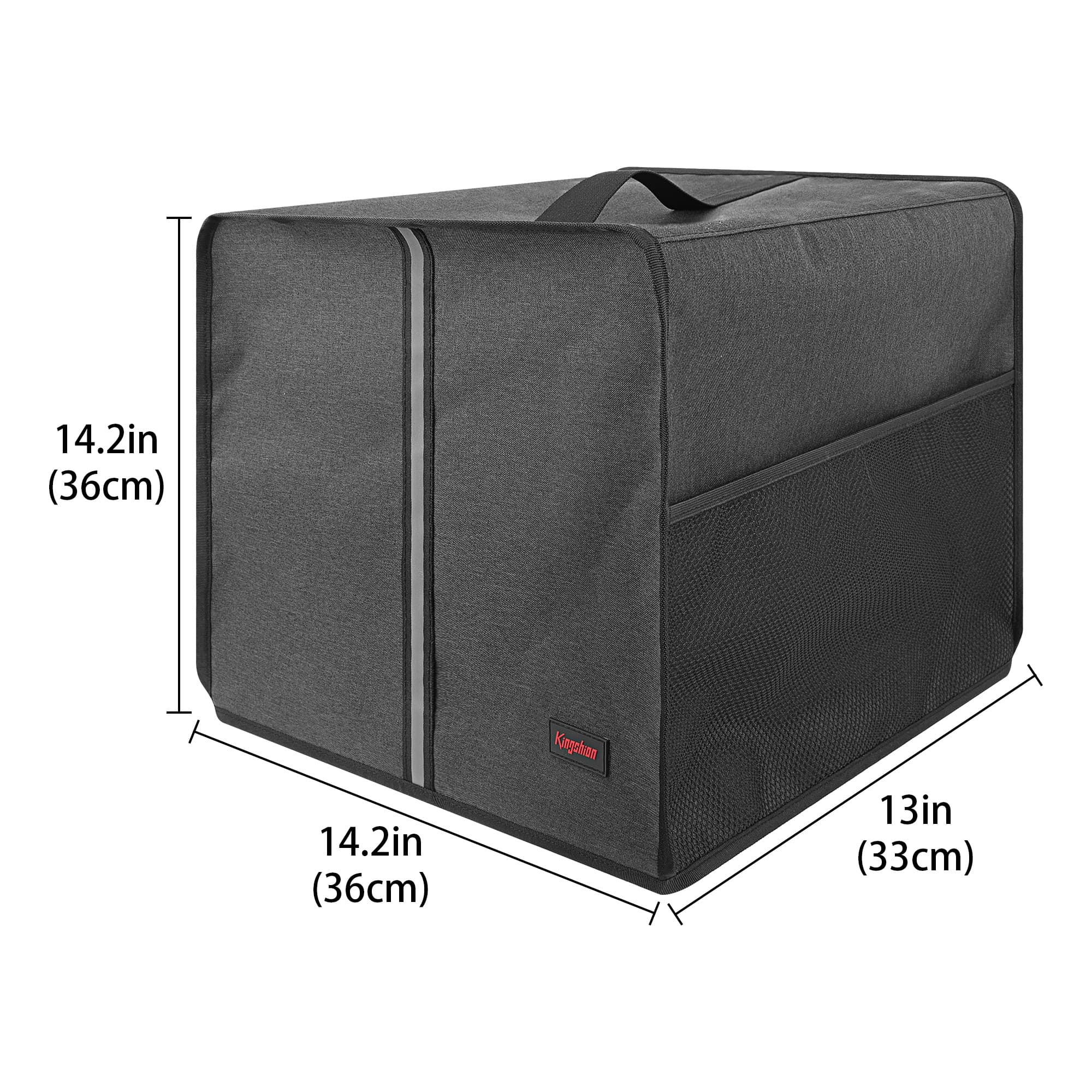 Kingshion Air Fryer Cover for Ninja Crispi FN101GY ,Heavy Duty Oxford ClothWaterproof Dust Protective Air Fryer Oven Cover Case Compatible with Ninja Crispi 4QT and FN101GY-Dark Gray - 1