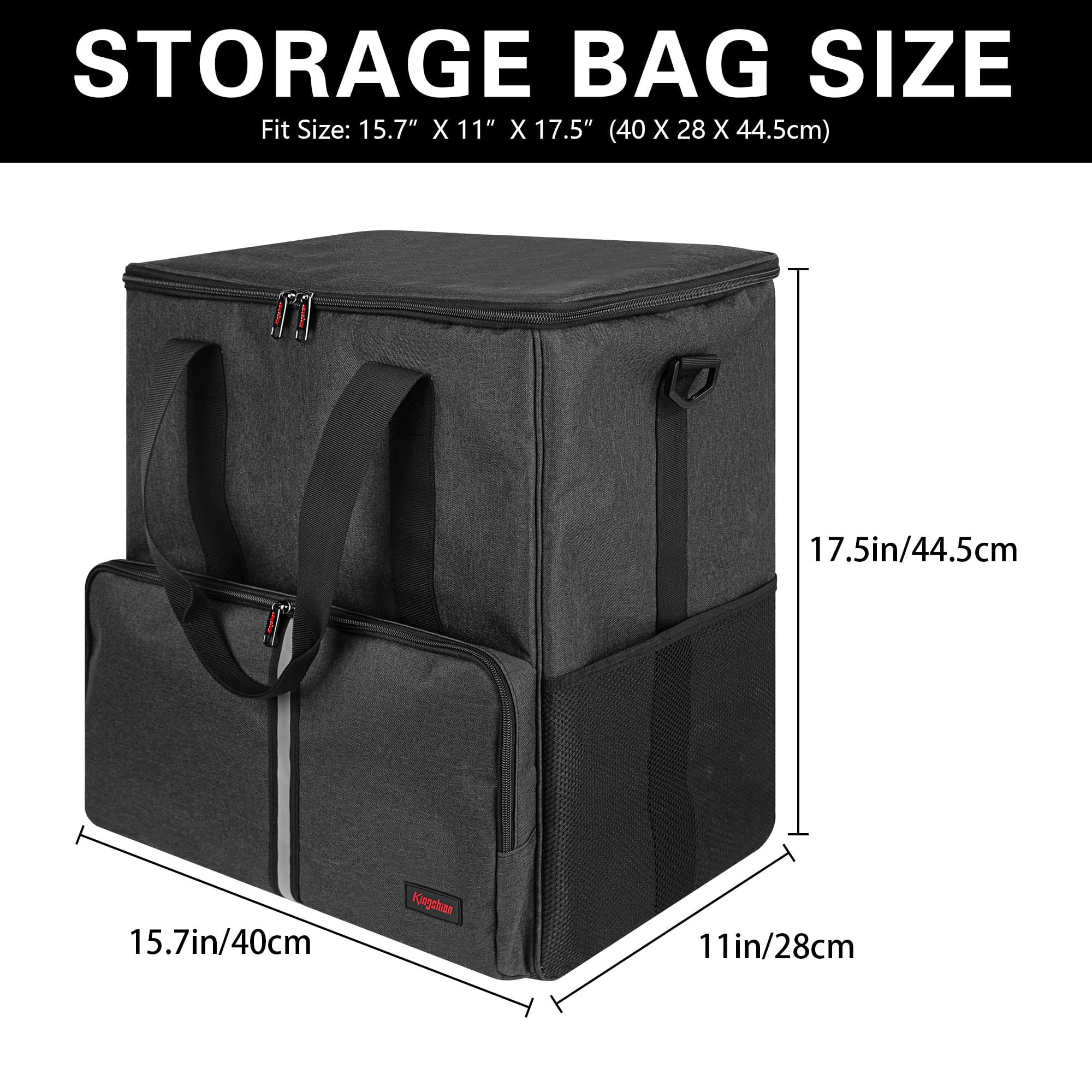 Waterproof Ice Cream Maker Shoulder Bag Compatible with Ninja Swirl by CREAMi NC701, Easy Clean Shock Prevention Travel Carrying Handbag for Ice Cream Machine - 1